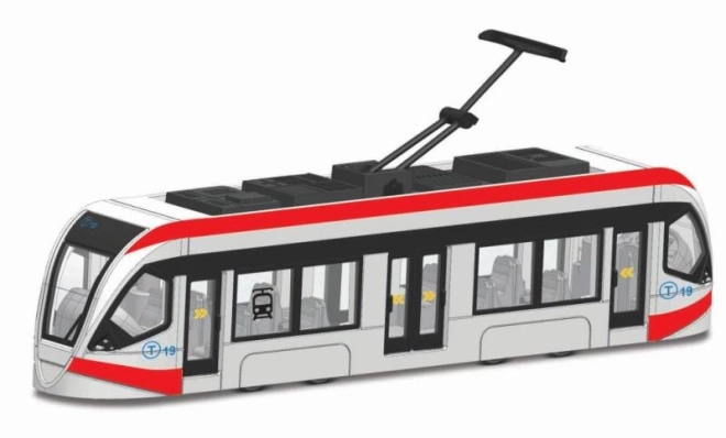Bburago městský autobus a tramvaje
