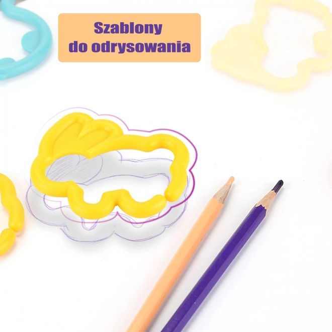 Woopie baby senzorické hračky pro miminka - zvířecí řetěz 24 ks