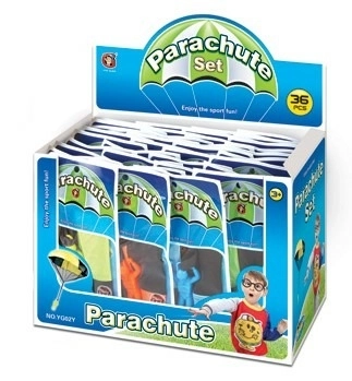 Parašutista Hračka 4 Barvy