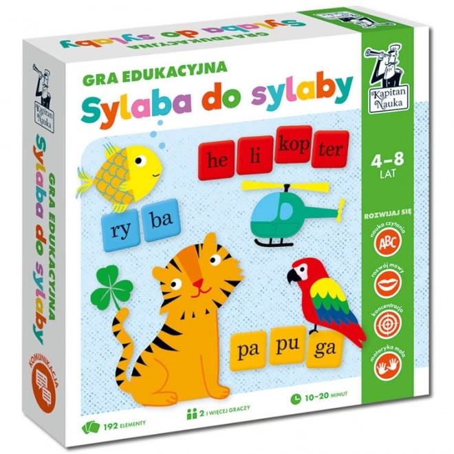 Edukační hra Sylaba do sylaby