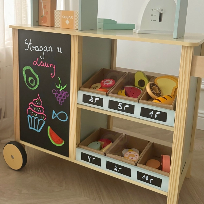 Dřevěný obchod pro děti od WOOPIE GREEN