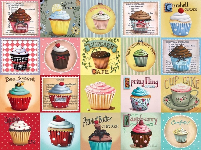 Puzzle Cupcake Café XL 275 dílků