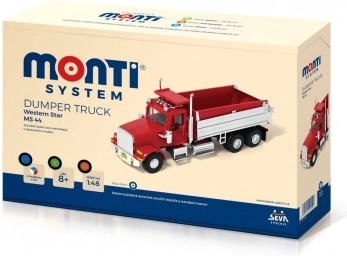 Stavebnice nákladního vozu DUMPER TRUCK WESTERN STAR 1:48