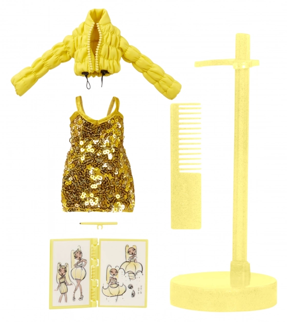 Rainbow High Fantastic Fashion Doll - ŽLUTÁ - Sunny Madison