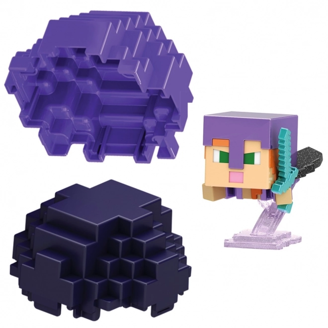 Minecraft mini figurka ve vajíčku