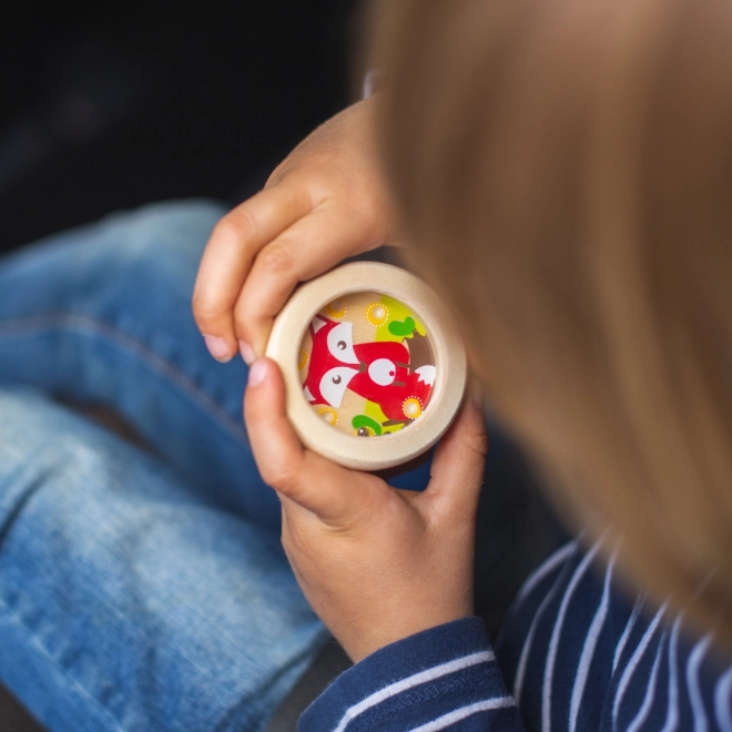 Bigjigs Toys hra minilabyrint zvířátka 1ks Srnka