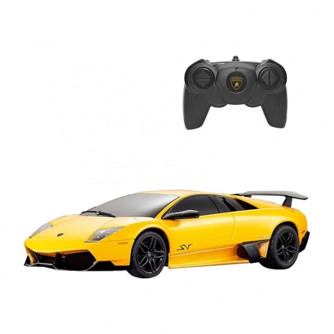 RASTAR Lamborghini Murciélago LP670-4 auto na dálkové ovládání 1:24 žluté