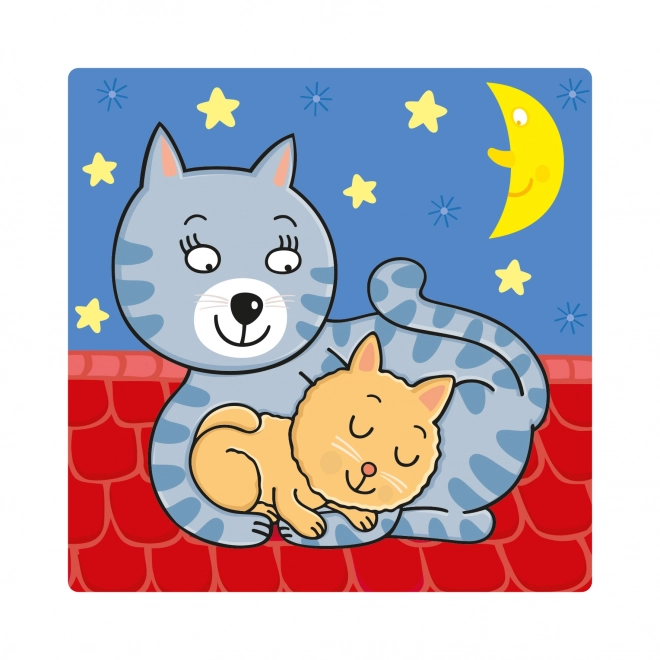 ZVÍŘÁTKA 3-5 baby Puzzle set