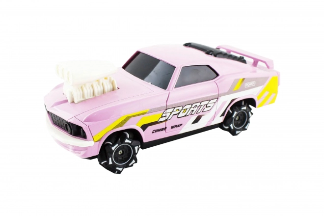Auto RC na dálkové ovládání 23 cm – Růžové