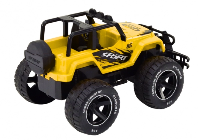 Závodní RC Terenovní Auto 1:18 Žluté