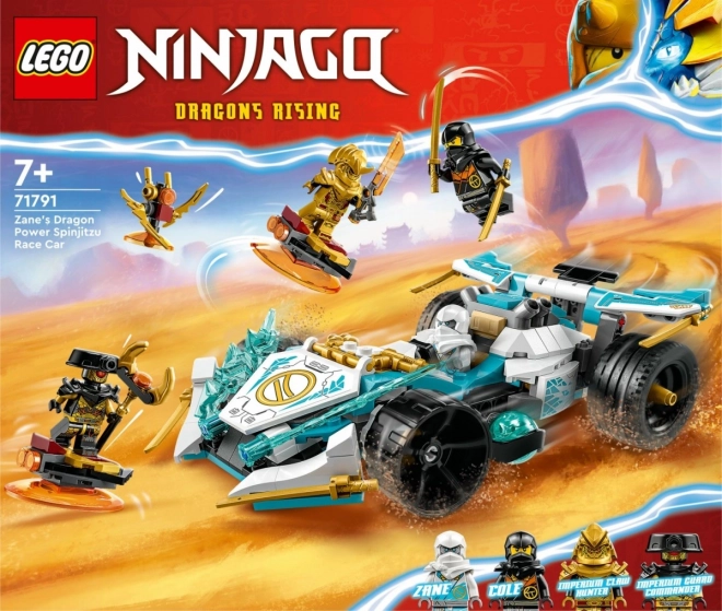 LEGO Ninjago Drakonná síla Zanea - spintánské závodní auto