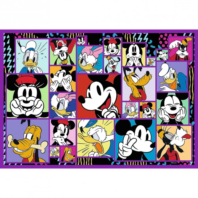 Puzzle 4x250 dílků Mickey Mouse