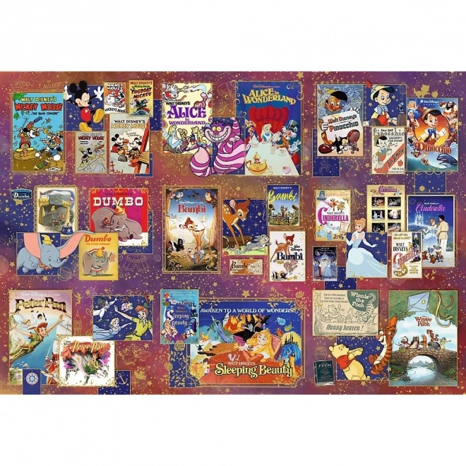 Puzzle 13500 dílků Zlatý věk Disney