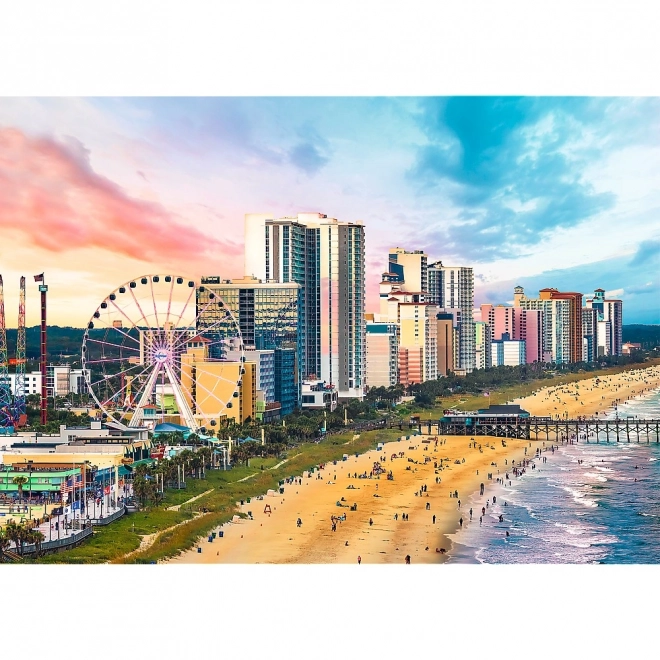 Puzzle 1000 prvků Pláž Myrtle Kalifornie USA