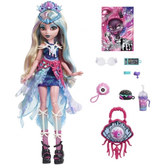 Barbie Monster fest panenka - lagoona HXH82