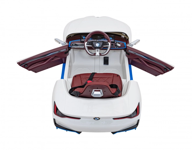 Dětské auto na baterii BMW i4 – Bílé