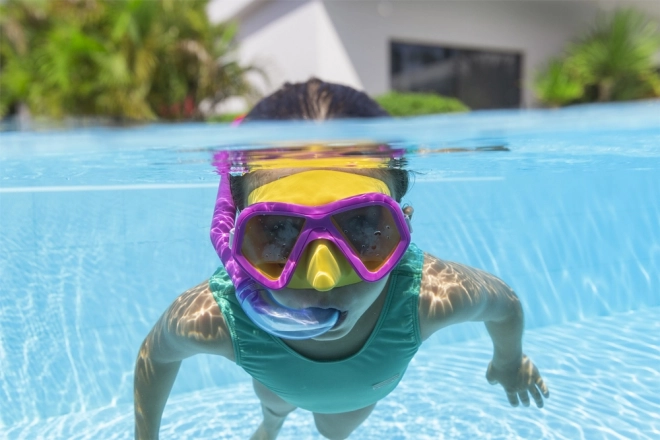 Potápěčská sada Bestway Mask+Tube 24023 – Růžová