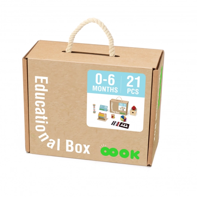 Vzdělávací box TOOKY TOY XXL Montessori 6v1