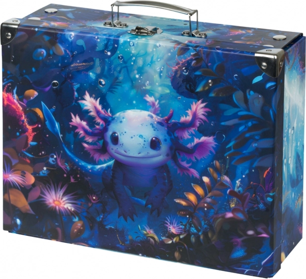 Skládací školní kufřík Axolotl Baagl