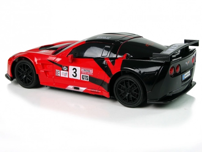 Sportovní auto R/C 1:24 Corvette C6.R červené s osvětlením