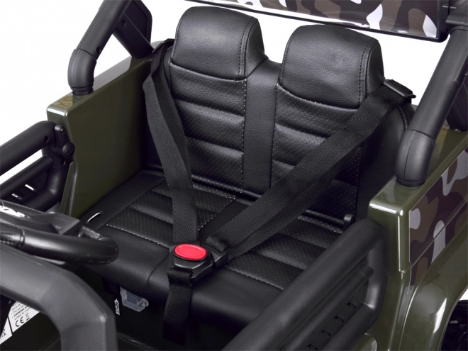 Elektrické autíčko Toyota FJ Cruiser pro děti – Zelená
