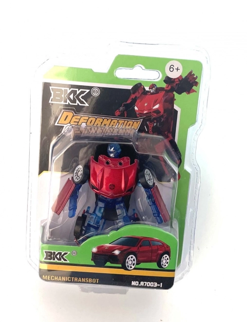 Transformační auto robot - sportovní hračka