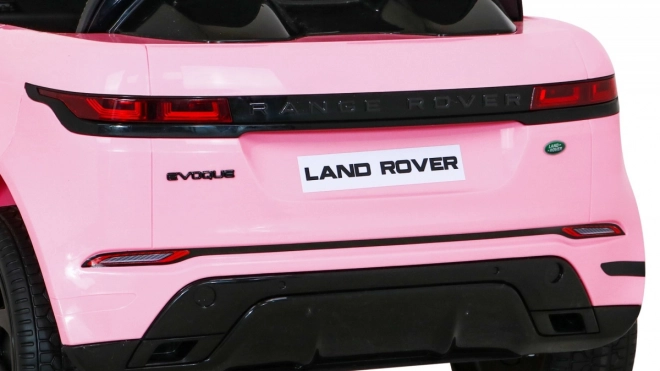 Elektrické autíčko Range Rover Evoque růžové