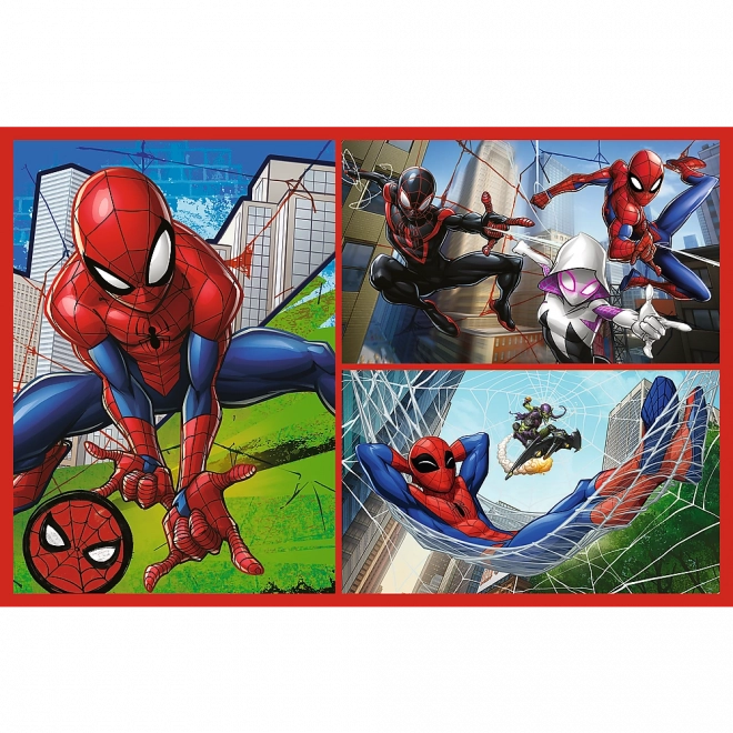 Puzzle 2x70 - Pavoučí příběhy Disney Marvel Spiderman