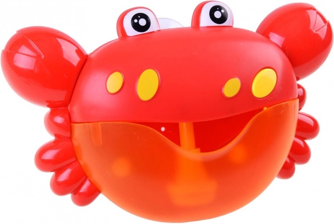 Krab na výrobu bublin do vany – červená