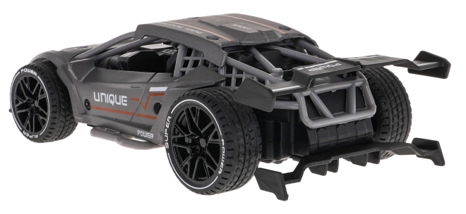 Kovový automobil POWER – Stříbrný