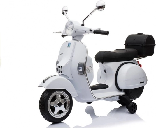 Skútr na baterie Vespa bílý