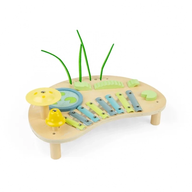 Bigjigs Toys hudební stoleček džungle