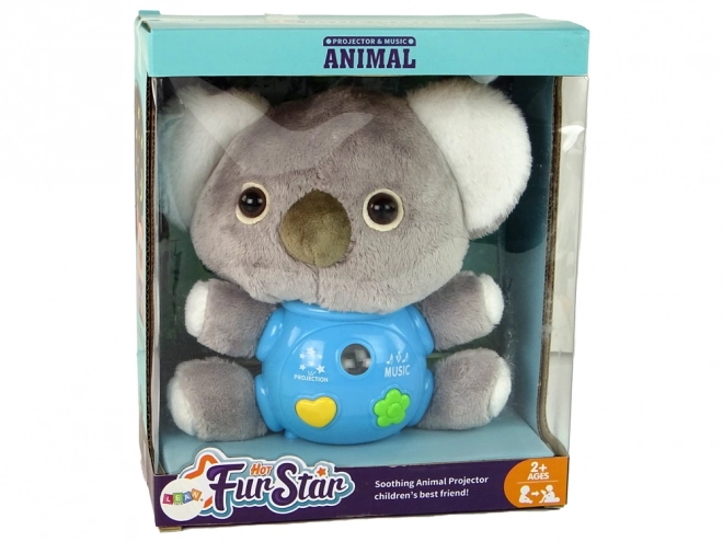 Projektor hudební interaktivní koala šedá