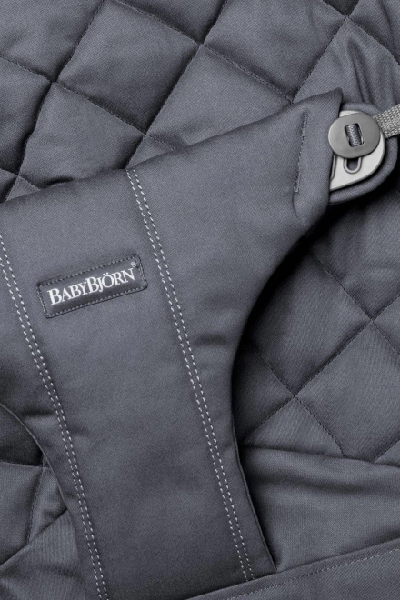 BABYBJORN - potah na lehátko Balance Bliss sand grey, bavlna –  Antracit