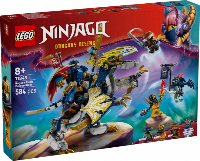 Lego NINJAGO Rogue a robotický dračí jezdec