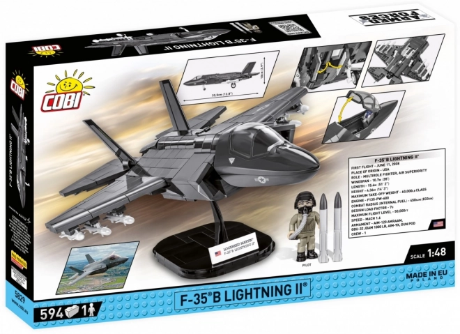 Stíhačka F-35B Lightning II stavebnice 594 dílků