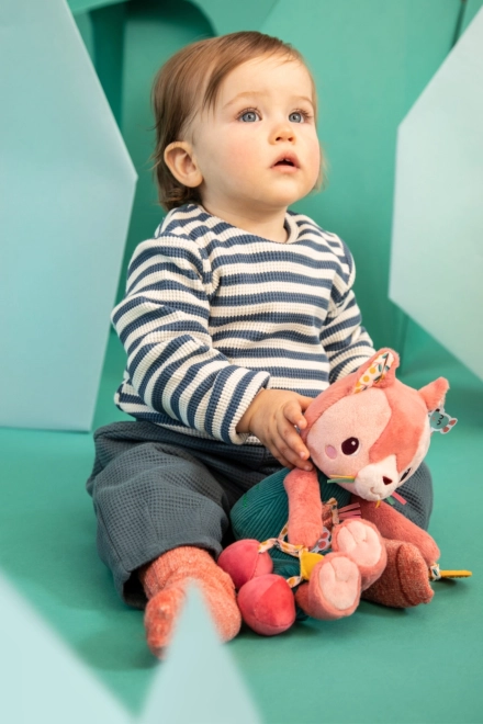 Lilliputiens textilní hračka s aktivitami Kočička Jeanne