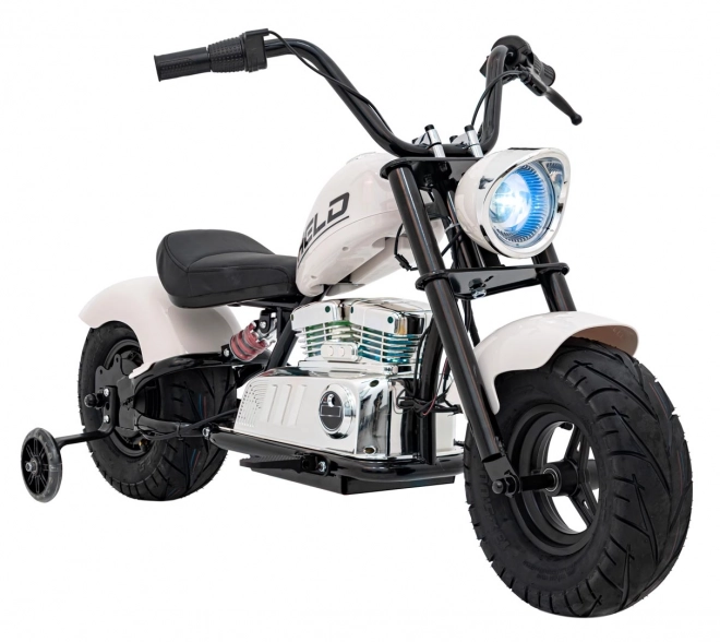 Motocykl Chopper Warrior White
