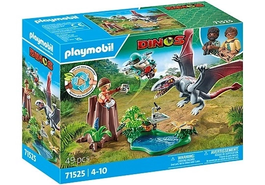Playmobil Stánek výzkumné stanice Dimorfodonů
