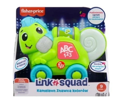 Interaktivní hračka Chameleon od Fisher-Price Link Squad