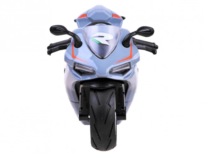 Kovový model motocyklu s nápínákem – A