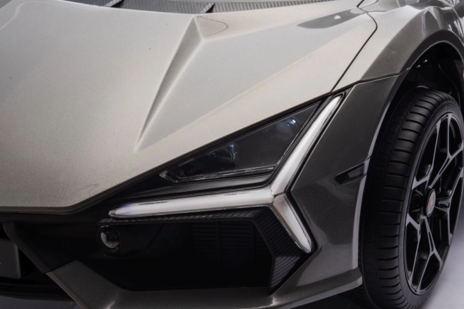 Elektrické auto Lamborghini Revuelto XL šedé