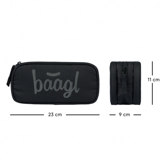 Studentský penál Baagl Black