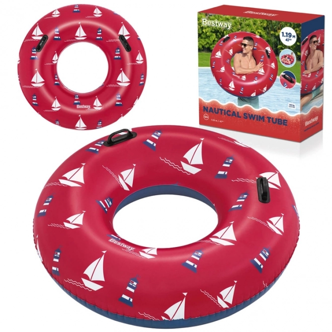Bestway velký plavecký kruh 119 cm