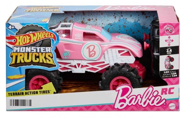 RC Monster Truck Barbie 1:24