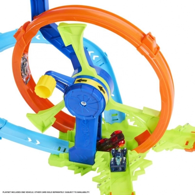 Dráha řetězový náraz Hot Wheels