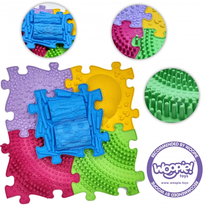 Woopie ortopedická senzorická puzzle podložka