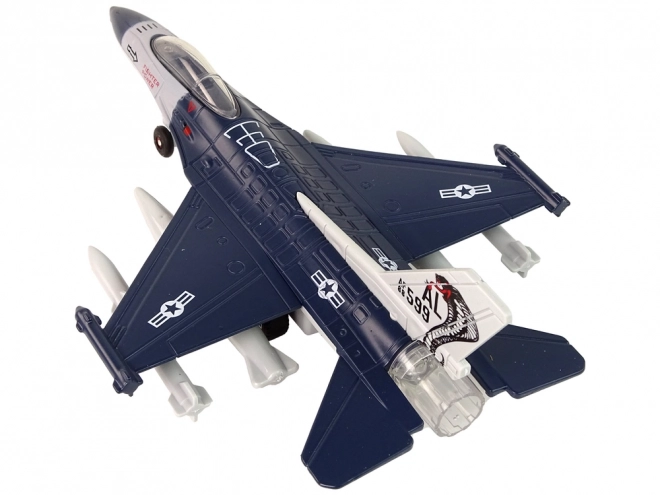 Funkční model letadla s osvětlením a zvuky 1:72