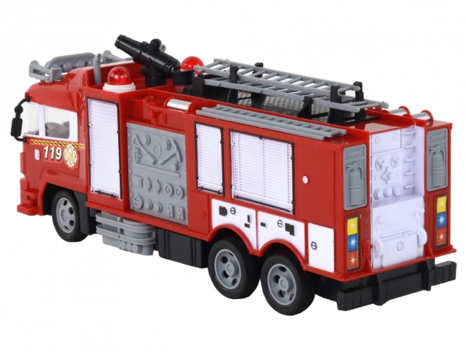 Velké RC hasičské auto s funkcí stříkání vody
