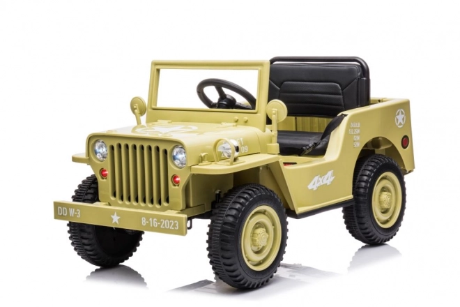 JH-103 Khaki 4x4 bateriové auto
